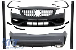 image-27-Body Kit suitable for Mercedes CLA W117 C117 (2013-2018) Facelift CLA45 Design Front Grille