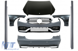 image-38-Body Kit suitable for Mercedes E-Class W212 Facelift (2013-2016) E63 Design Side Skirts