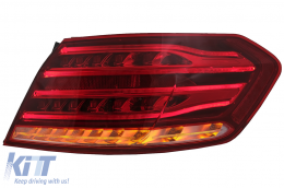 Body Kit suitable for Mercedes E-Class W212 (2009-2012) Conversion to Facelift E63 Design-image-6104425