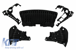 Body Kit suitable for Mercedes E-Class W213 (2016-2019) E63 Design with Exhaust Muffler Tips Black-image-6054569