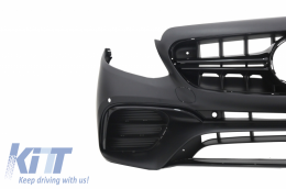 Body Kit suitable for Mercedes E-Class W213 (2016-2019) E63 Design with Exhaust Muffler Tips Chrome-image-6054583