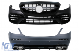 image-8-Body Kit suitable for Mercedes E-Class W213 (2016-2019) E63 Design