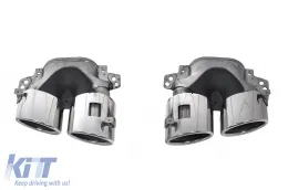 Body Kit suitable for MERCEDES E-CLASS W214 (2023-2026) E53 Design Exhaust Muffler tips-image-6279117