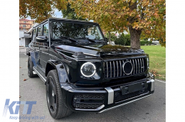 Body Kit suitable for Mercedes G-Class W463 (2008-2017) Wide Body Conversion to 2018 G63 Design-image-6126809