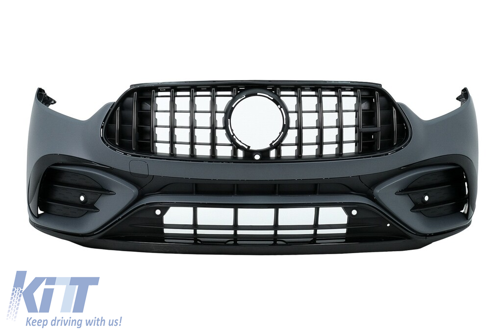 Teileplus24 Protezione Paraurti In Alluminio Per Mercedes Benz GLC X254 SUV (2022+) - Argento Spazzolato, Produzione Berlino