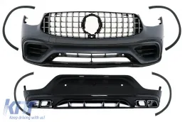 image-11-Body Kit suitable for Mercedes GLC Coupe Facelift C253 Sport Line (2020-Up) GLC63 Design