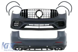 image-23-Body Kit suitable for Mercedes GLC SUV Facelift X253 (2020-Up) GLC63 Design