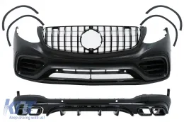 image-19-Body Kit suitable for Mercedes GLC SUV X253 (2015-07.2019) GLC63 Design