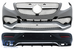 Body Kit suitable for Mercedes GLE Coupe C292 (2015-up) - CBMBGLEC292BCB