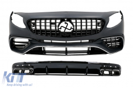 Body Kit suitable for Mercedes S-Class Coupe C217 Sport Line (2015-2021) S63 Design - CBMBC217S63BC