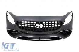 Body Kit suitable for Mercedes S-Class Coupe C217 Sport Line (2015-2021) S63 Design-image-6096610