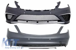 image-37-Body Kit suitable for MERCEDES S-Class W222 (2013-06.2017) S63 S65 Design
