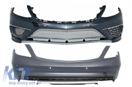 Body Kit suitable for Mercedes S-Class W222 (2013-06.2017) S65 Design with PDC