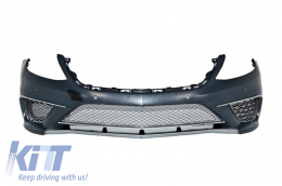 Body Kit suitable for Mercedes S-Class W222 (2013-06.2017) S65 Design with PDC-image-6024356