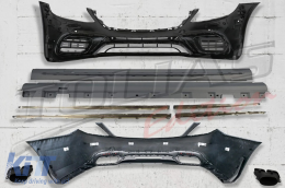 Body Kit suitable for Mercedes S-Class W222 Facelift (2013-08.2020) S63 Design-image-6128145