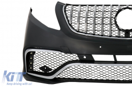 Body Kit suitable for Mercedes V-Class W447 (2014-Up) with Central Grille and Trunk Foot Plate-image-6059221