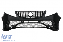 Body Kit suitable for Mercedes V-Class W447 (2014-Up) with Central Grille and Trunk Foot Plate-image-6059222