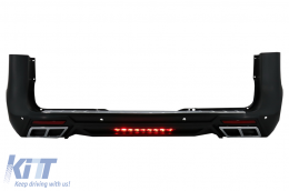 Body Kit suitable for Mercedes V-Class W447 (2014-Up) with Central Grille and Trunk Foot Plate-image-6059225