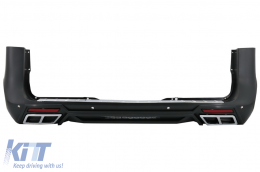 Body Kit suitable for Mercedes V-Class W447 (2014-Up) with Central Grille and Trunk Foot Plate-image-6059232