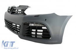 Body Kit suitable for VW Golf VI 6 MK6 (2008-2013) R20 Design with Side Skirts and Complet Exhaust System Catback-image-6052202