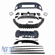 Body Kit suitable for VW Polo 6R (2009-2017) WRC Look With Led DRL-image-6324382