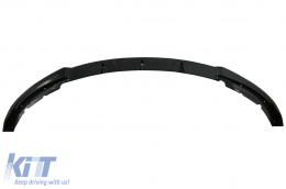 Body Kit Tesla Model 3 (2017-) első lökhárító spoiler, diffúzor és küszöb spoiler, zongoralakk fekete-image-6085201