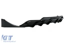 Body Kit Tesla Model 3 (2017-) első lökhárító spoiler, diffúzor és küszöb spoiler, zongoralakk fekete-image-6085204