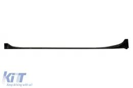 Body Kit Tesla Model 3 (2017-) első lökhárító spoiler, diffúzor és küszöb spoiler, zongoralakk fekete-image-6085209