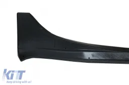 Body Kit Tesla Model 3 (2017-) első lökhárító spoiler, diffúzor és küszöb spoiler, zongoralakk fekete-image-6085214