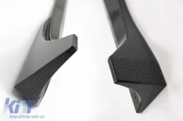 Body Kit Tesla Model 3 (2017-) Első lökhárító spoiler, diffúzor és küszöb spoiler, szénszálas-image-6086829