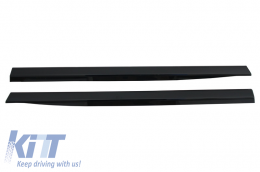 Body Kit Trims & Решетка Pack подходящ за Land Range Rover Vogue IV L405 (2013-2017) Автобиографичен дизайн Черен Santorini Edition-image-6024183