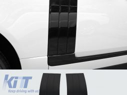 Body Kit Trims & Решетка Pack подходящ за Land Range Rover Vogue IV L405 (2013-2017) Автобиографичен дизайн Черен Santorini Edition-image-6024199