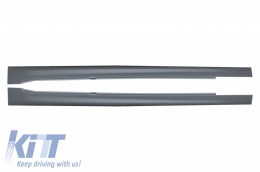 Body Kit with Black Exhaust Muffler Tips suitable for BMW 5 Series G30 (2017-2019) M5 Design-image-6095601