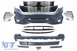 image-46-Body Kit with Central Grille suitable for VW Transporter T6.1 (2019-2023) Sportline Design