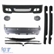 image-2-Body Kit with Chrome Fog Lights suitable for BMW E46 Sedan (1998-2004) M-Technik M-Tech M-Sport Model