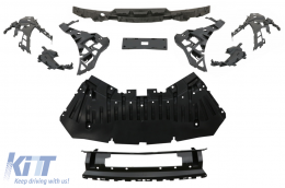 Body Kit with Exhaust Muffler Tips Chrome suitable for Mercedes S-Class W222 (2013-06.2017) S63 Design-image-6073918