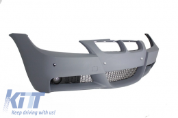 Body Kit with Front Bumper Splitters Spoiler suitable for BMW 3 Series Touring E91 LCI (2008-2011) M-Technik M-Sport M-Tech Design-image-6055902