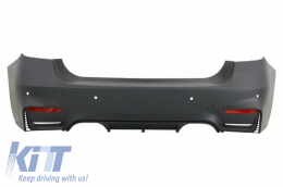Body Kit with Front Fenders suitable for BMW F30 (2011-2019) EVO II M3 CS Style Without Fog Lamps-image-6059578