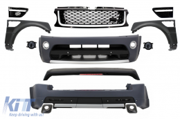 Body Kit with Front Fenders suitable for Land Range Rover Sport L320 Facelift (2009-2013) Autobiography Design - COCBRRSFLFFB
