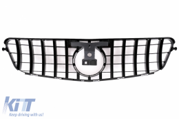 Body Kit with Front Grille suitable for Mercedes C-Class W204 (2007-2014) Facelift C63 GT-R Panamericana Design-image-6075851