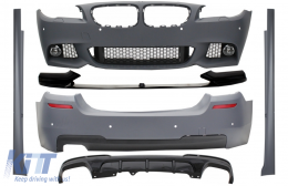 image-59-Body Kit with Front Spoiler Lip and Diffuser suitable for BMW 5 Series F10 (2011-2014) M-Performance Design