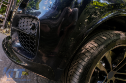 Body Kit Предна Броня Липна и Въздушен дифузьор подходящ за BMW X5 F15 (2014-2018) Aero Package M Technik Спорт Piano Black-image-6086367