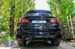 Body Kit Предна Броня Липна и Въздушен дифузьор подходящ за BMW X5 F15 (2014-2018) Aero Package M Technik Спорт Piano Black-image-6086369