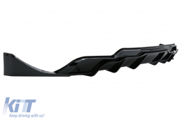 Bodykit Erweiterung für Tesla Model 3 2017+ Frontlippe Diffusor Seitenschweller Schwarz-image-6085204