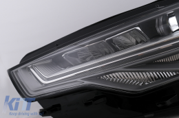 Bodykit für AUDI A6 C7 4G Limousine 11-2017 Umbau auf 2018 Design Stoßstange Lichter Kühlergrill-image-6103152