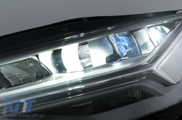 Bodykit für AUDI A6 C7 4G Limousine 11-2017 Umbau auf 2018 Design Stoßstange Lichter Kühlergrill-image-6103156