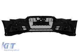 Bodykit für AUDI A6 C7 4G Limousine 11-2017 Umbau auf 2018 Design Stoßstange Lichter Kühlergrill-image-6105043