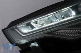 Bodykit für AUDI A6 C7 4G Limousine 11-2017 Umbau auf 2018 Design Stoßstange Lichter Kühlergrill-image-6105053