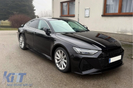 Bodykit für Audi A7 4G 10–14 Wide RS Look Haube Stoßstange Kotflügel Kühlergrill-image-6128209