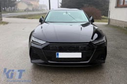 Bodykit für Audi A7 4G 10–14 Wide RS Look Haube Stoßstange Kotflügel Kühlergrill-image-6128210